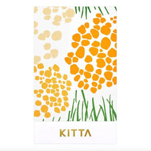 Load image into Gallery viewer, KITTA -Flower 2- from Japan masking tape sticker