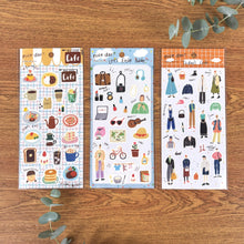 Lade das Bild in den Galerie-Viewer, nice day!! washi sticker -Cafe,Lets Enjoy Holiday!!,Todays code- from Japan