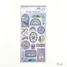 Carica l'immagine nel visualizzatore di Gallery, Sticker Selection -Stained Glass- from Japan by GAIA