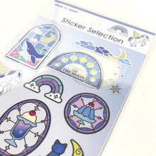 Carica l'immagine nel visualizzatore di Gallery, Sticker Selection -Stained Glass- from Japan by GAIA
