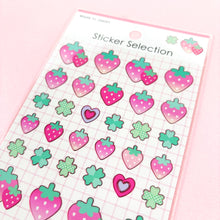 Charger l'image dans la galerie, Sticker Selection -Lovely Strawberry- from Japan by GAIA