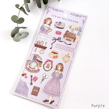 Lade das Bild in den Galerie-Viewer, Cap of tea sticker from Japan by GAIA