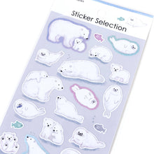 Charger l'image dans la galerie, Sticker Selection -Pure White Animal - from Japan by GAIA