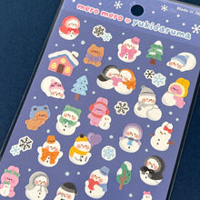 Load image into Gallery viewer, Sticker Selection -mero mero yukidaruma- from Japan by GAIA