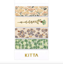 Charger l'image dans la galerie, KITTA -Flower 4- from Japan masking tape sticker