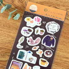 Charger l'image dans la galerie, Miki Tamura washi sticker -Forest Stamp Autumn Winter- from Japan