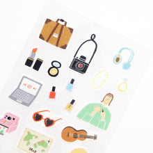 Lade das Bild in den Galerie-Viewer, nice day!! washi sticker -Cafe,Lets Enjoy Holiday!!,Todays code- from Japan