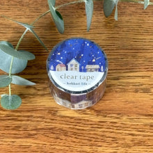 Charger l'image dans la galerie, Clear Tape Gold foil -hokkori life- Night town by mind wave from Japan