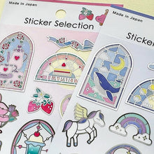 Carica l'immagine nel visualizzatore di Gallery, Sticker Selection -Stained Glass- from Japan by GAIA