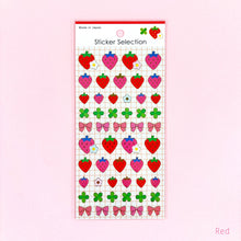 Charger l'image dans la galerie, Sticker Selection -Lovely Strawberry- from Japan by GAIA