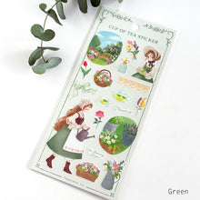 Lade das Bild in den Galerie-Viewer, Cap of tea sticker from Japan by GAIA