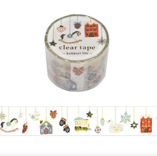 Load image into Gallery viewer, Clear Tape Gold foil -hokkori life- Ornament by mind wave from Japan