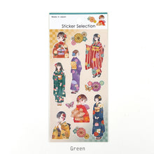 Load image into Gallery viewer, Sticker Selection -Elegant maiden(Hannari Otome)- from Japan GAIA