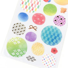 Load image into Gallery viewer, Sticker Selection "FUNWARI WAGARA" from Japan By GAIA Japanese Pattern