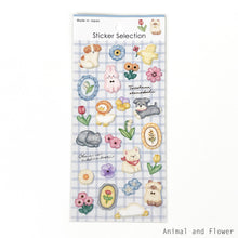 Load image into Gallery viewer, Sticker selection -Bread and Sweets/Animal and Flower- sticker from Japan by GAIA