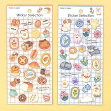Load image into Gallery viewer, Sticker selection -Bread and Sweets/Animal and Flower- sticker from Japan by GAIA