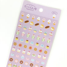 Load image into Gallery viewer, TABERARETAI 2(たべられ隊 2) mini sticker from Japan by GAIA