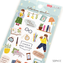 Lade das Bild in den Galerie-Viewer, Sticker -Coloreve sticker- from Japan