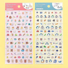 Lade das Bild in den Galerie-Viewer, Schedule Sticker "Pink/Mint- from Japan by GAIA