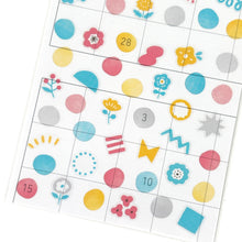 Load image into Gallery viewer, Schedule Sticker -Geometric pattern- from Japan by GAIA