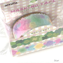 Lade das Bild in den Galerie-Viewer, Die cut masking tape Wish -Clover/Star- Washi tape