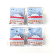 Lade das Bild in den Galerie-Viewer, Masking tape Wish -Hand drawn watercolor patterns- Washi tape