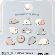 Lade das Bild in den Galerie-Viewer, Flake sticker -Sleep Animals-