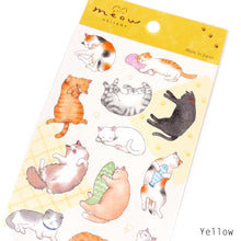 Lade das Bild in den Galerie-Viewer, meow sticker from Japan by GAIA cat sticker