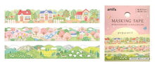 Lade das Bild in den Galerie-Viewer, Die cut masking tape -Spring Panorama- Washi tape