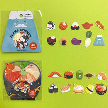 Charger l'image dans la galerie, Flake sticker -Japanese Washi flake sticker- from Japan by GAIA
