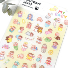 Charger l'image dans la galerie, MW seal Sticker 5 from Japan by mind wave