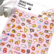 Charger l'image dans la galerie, MW seal Sticker 5 from Japan by mind wave
