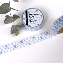 Carica l'immagine nel visualizzatore di Gallery, Masking tape-plaid28-Blue Ribbon washi tape from Japan by mind wave