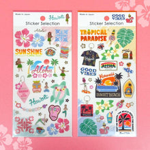 Load image into Gallery viewer, Sticker Selection -Hawaii- from Japan by GAIA