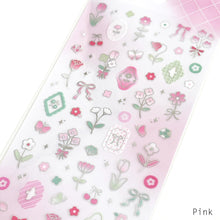Charger l'image dans la galerie, Sherbet flower Sticker from Japan by GAIA Silver foil