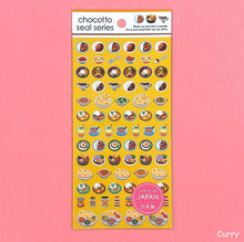 Lade das Bild in den Galerie-Viewer, chocotto seal -Looks delicious- mini sticker from Japan by GAIA