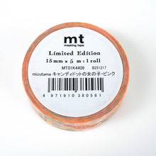 Carica l'immagine nel visualizzatore di Gallery, mt Limited Edition -mizutama Candy Dot Girl- washi tape masking tape kamoi