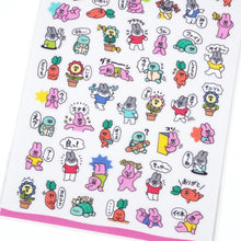 Carica l'immagine nel visualizzatore di Gallery, Add a short comment sticker-Motto hitokoto soeru seal- from Japan by mind wave