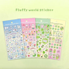 Load image into Gallery viewer, Fluffy world sticker from Japan by GAIA