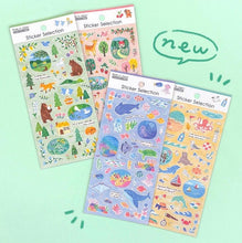 Load image into Gallery viewer, Sticker Selection "Pleasant Ocean" from Japan GAIA