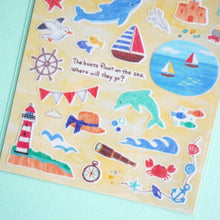 Load image into Gallery viewer, Sticker Selection "Pleasant Ocean" from Japan GAIA
