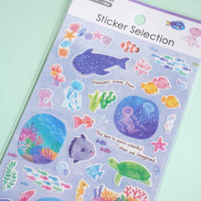 Load image into Gallery viewer, Sticker Selection "Pleasant Ocean" from Japan GAIA