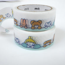 Lade das Bild in den Galerie-Viewer, mt Limited Edition -miho miyaudhi animals- washi tape masking tape kamoi