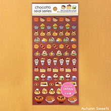 Load image into Gallery viewer, Chocotto seal series Halloween sticker sheet from Japan by GAIA 2026