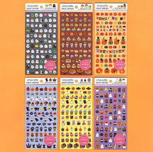Load image into Gallery viewer, Chocotto seal series Halloween sticker sheet from Japan by GAIA 2026
