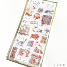 Carica l'immagine nel visualizzatore di Gallery, Cozy cat days Sticker from Japan by mind wave