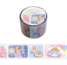 Load image into Gallery viewer, Clear Tape -Lil story- midnight scene by mind wave