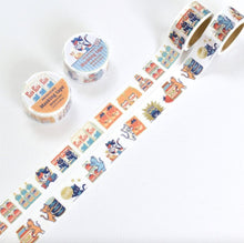 Lade das Bild in den Galerie-Viewer, Ob1 Gold foil masking tape -SUPERMARKET Nyan Nyan MART By Papier Platz obiwan obione washi tape