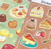 Load image into Gallery viewer, Sticker Selection -Sweet Taste- from Japan GAIA Gold foil sticker