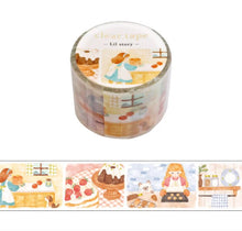 Load image into Gallery viewer, Clear Tape -Lil story- baking scene by mind wave